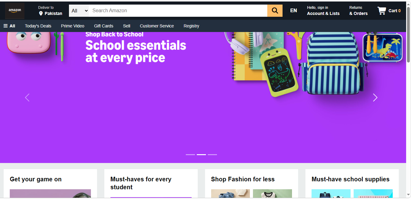 Amazon Clone